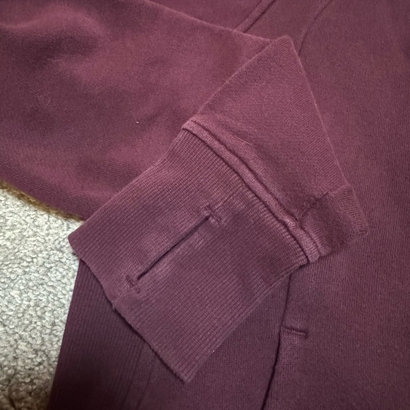 lululemon athletica Tops Lululemon Size 6 Scuba Full Zip Hoodie